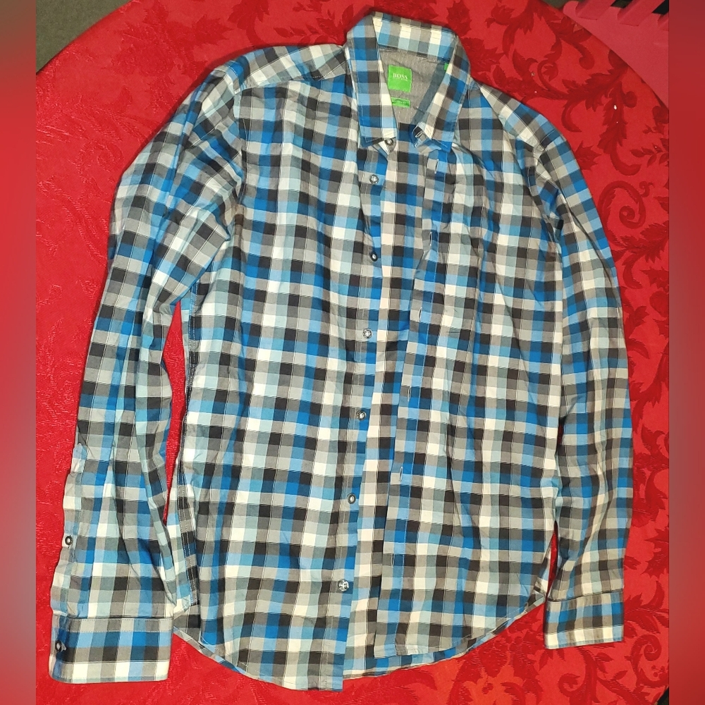Authentic Hugo Boss Men's Dress Shirt. Open To Best Offer
